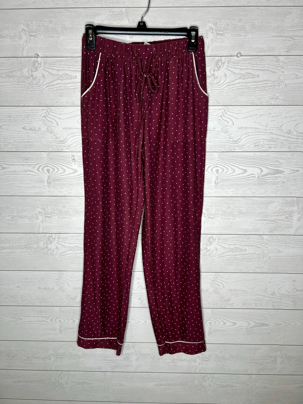 Lucky Brand mauve polka dot loungewear pajama pants Size small